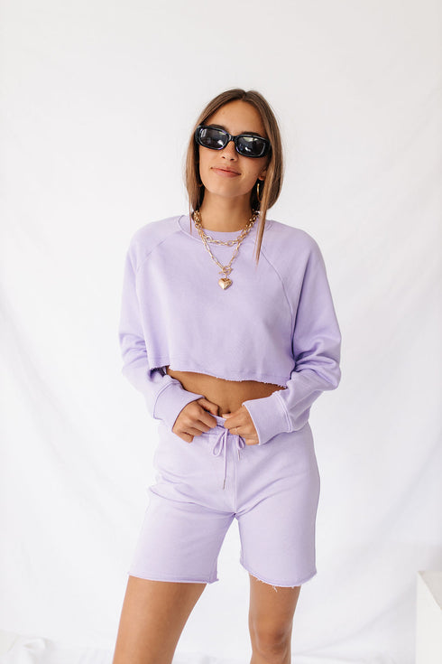 Summer Sundays Short// Lilac *RESTOCKED*